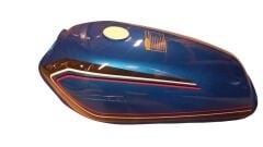 CG 125 YAKIT DEPOSU KOYU MAVİ