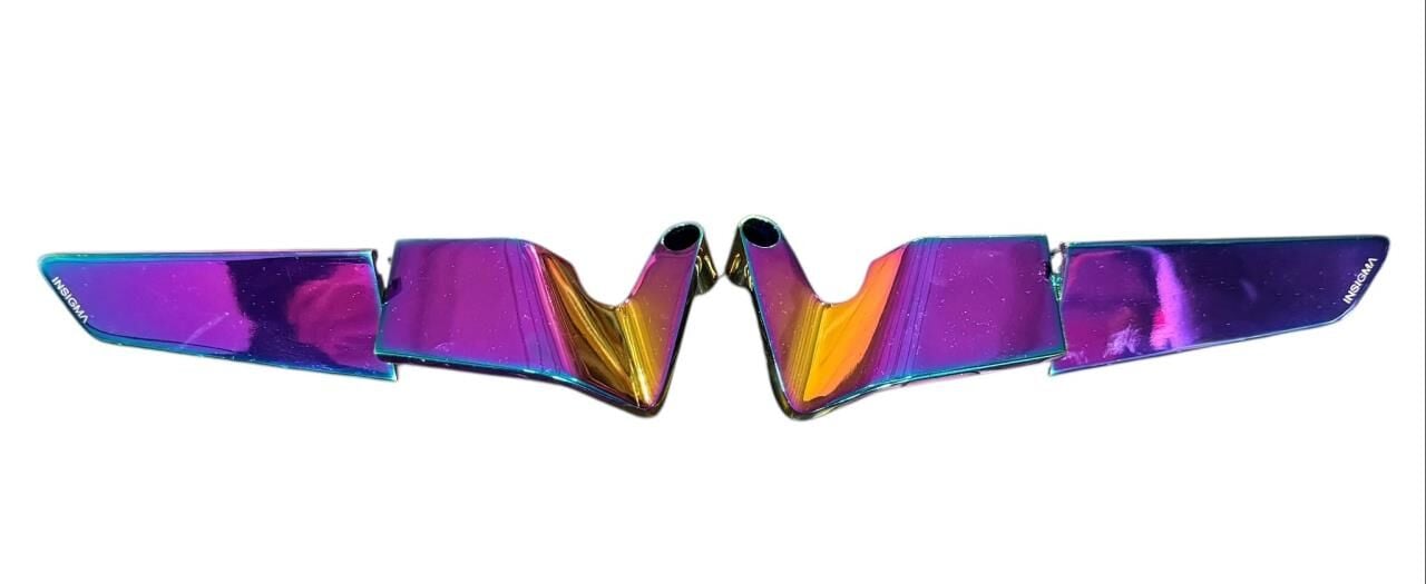 H2 KATLANIR YARASA AYNA GİDON BAĞLANTILI GÖKKUŞAĞI KÜÇÜK  8-10mm UYUMLU