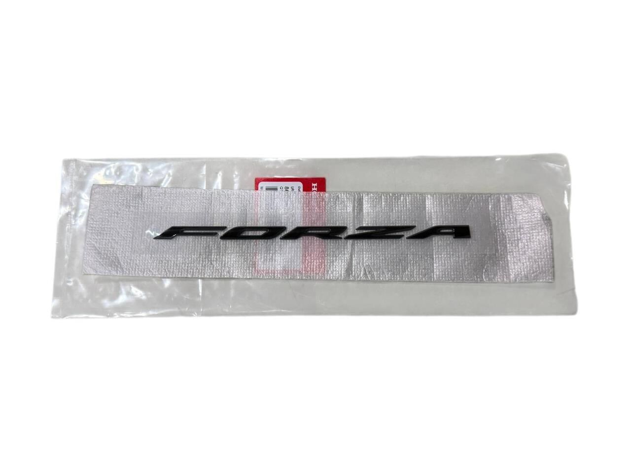 HONDA FORZA 250 SELE ALTI STİCKER 3D AMBLEM SİYAH ORJİNAL 2018-2020