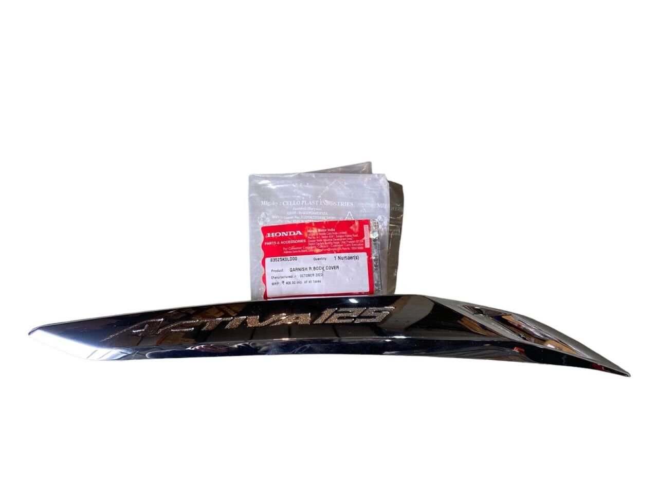 HONDA ACTİVA 125 İ SELE ALTI DEKOR KAPAK SAĞ ORJİNAL 2023-2024