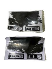 HONDA XL 185 AKÜ KAPAK STİCKER SET