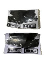 HONDA XL 185 AKÜ KAPAK STİCKER SET