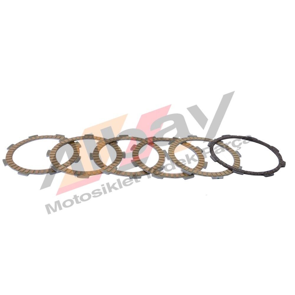 BAJAJ PULSAR NS 200-RS 200 DEBRİYAJ BALATA SET İTHAL