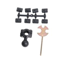 Ayna ve Gidon Bağlantılı Motosiklet Telefon Tutucu ve Aksesuar Aparatı