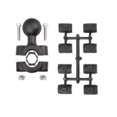 Ayna ve Gidon Bağlantılı Motosiklet Telefon Tutucu ve Aksesuar Aparatı