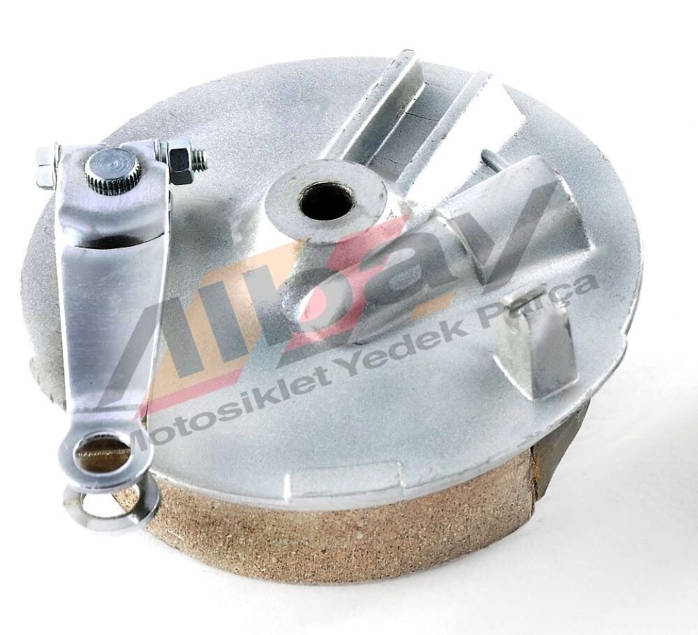 CG 125 ÖN KAMPANA KOMPLE BÜYÜK BALATA-BÜYÜK SEGMANLI GRİ