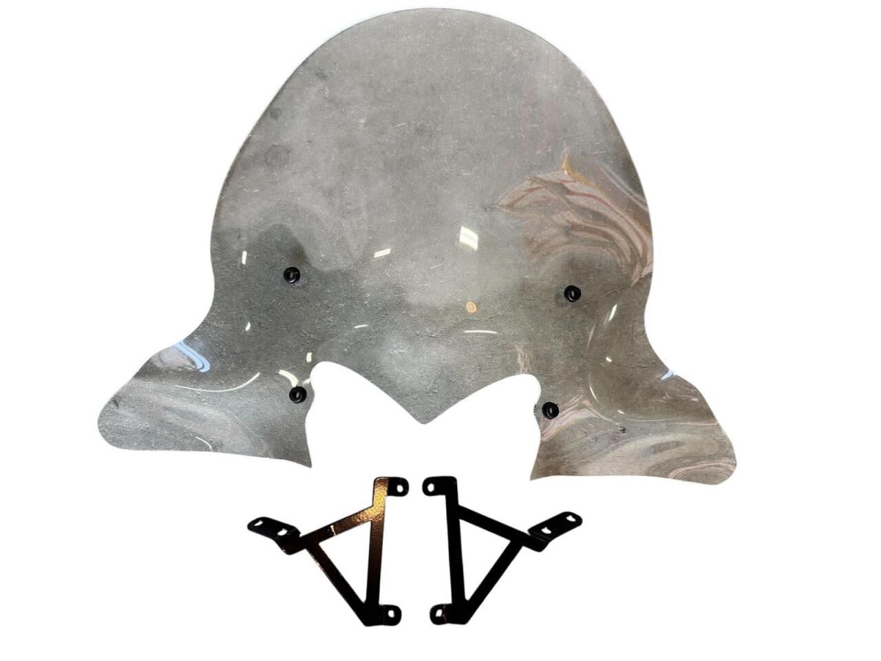 HONDA ACTİVA 125 İ SİPERLİK CAMI ŞEFFAF EL KORUMALI EN70-BOY50 2023-2025