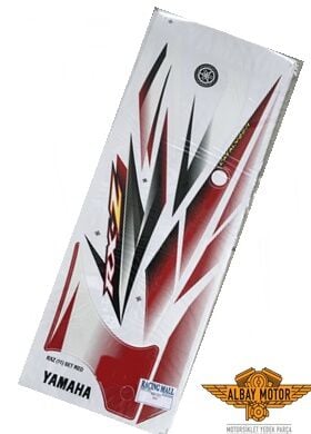 YAMAHA RX 135 Z STİCKER SETİ KIRMIZI