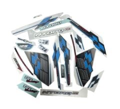 TVS NTORQ 125 STİCKER SET MAVİ ORJİNAL