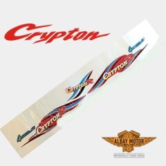 YAMAHA CRYPTON R STİCKER SETİ (KIRMIZI İÇİN) TAİWAN 2005-2008