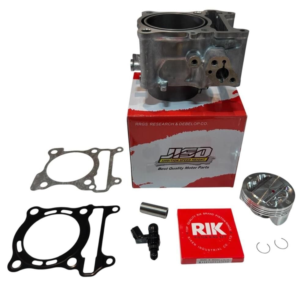 HONDA PCX 125 SİLİNDİR PİSTON SET MODİFİYE 4 SUBAP 63mm ENJEKTÖR DAHİL 200cc JISD 2021-2026