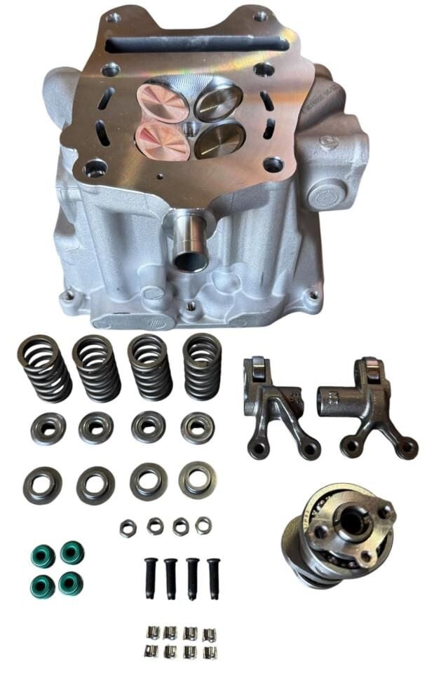 HONDA PCX 125 MODİFİYE SİLİNDİR KAPAK KOMPLE YAYLI MİL DAHİL 23-26 VALF 2021-2026