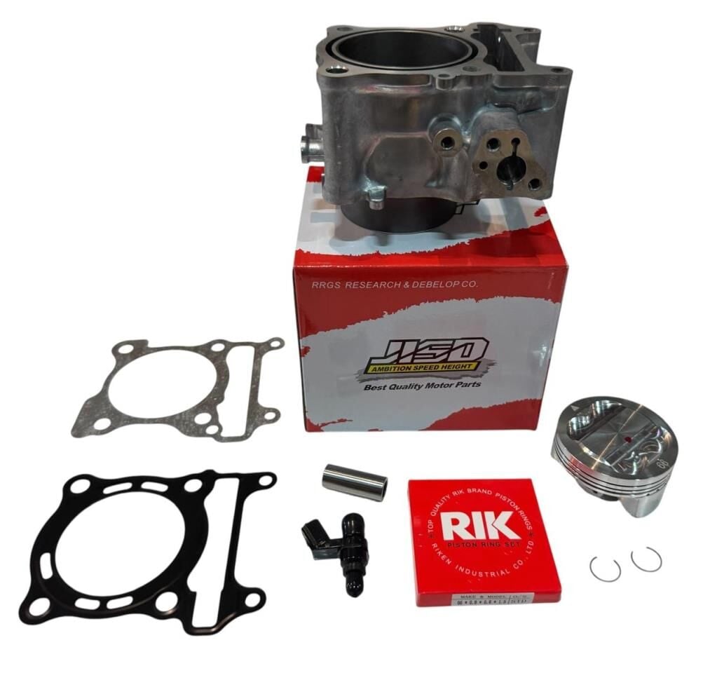HONDA PCX 125 SİLİNDİR PİSTON SET MODİFİYE 4 SUBAP 65mm ENJEKTÖR DAHİL 225cc JISD 2021-2026