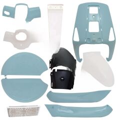 50-80cc SCOOTER MONDİAL REVİVAL KAPORTA SETİ MAVİ ORJİNAL