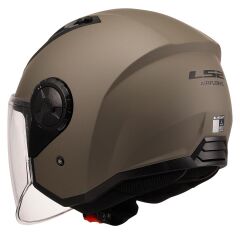 LS2 AIRFLOW 2 MAT KUM GRİ KASK L