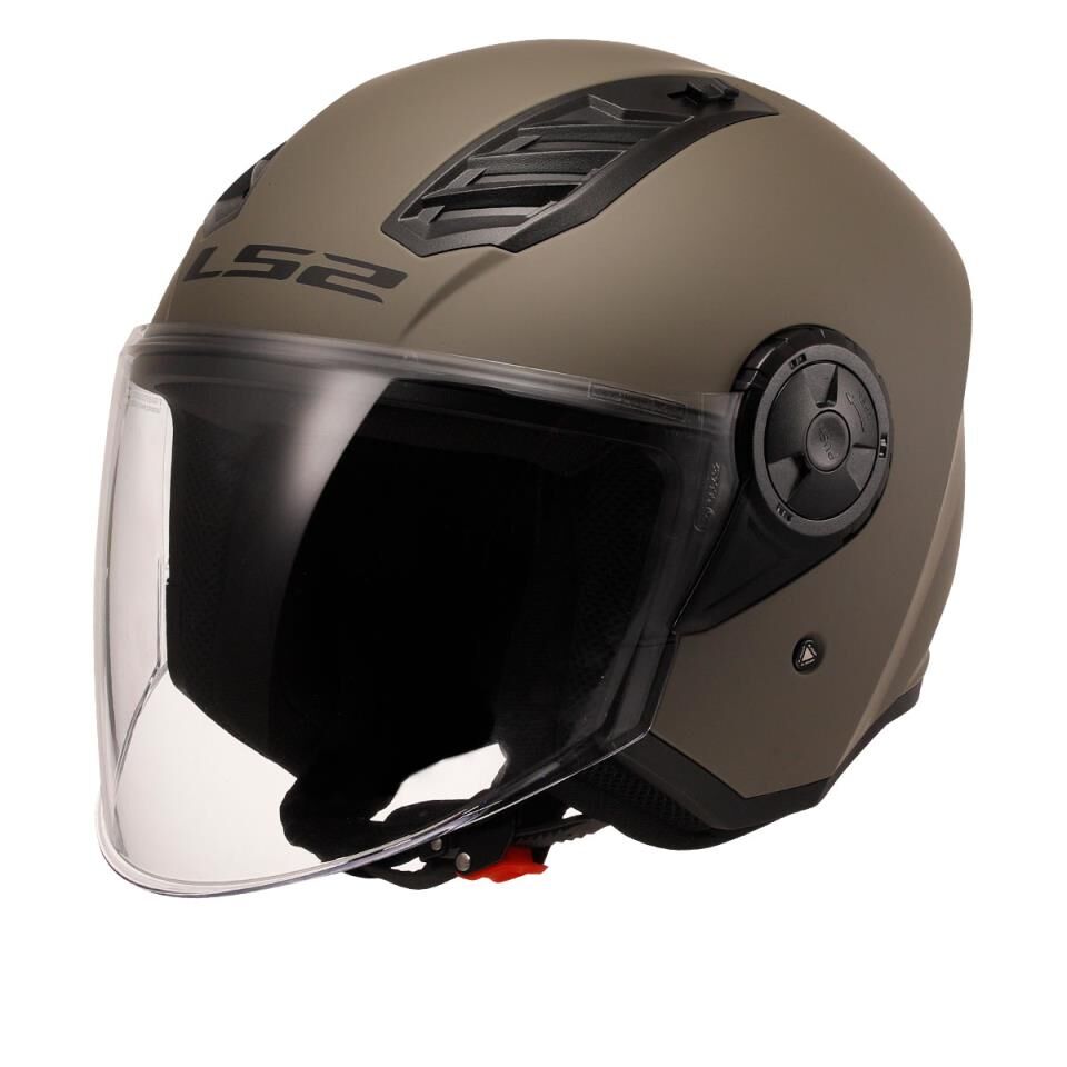 LS2 AIRFLOW 2 MAT KUM GRİ KASK L