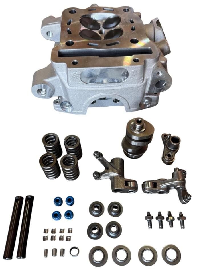 YAMAHA NMAX 125-155 SİLİNDİR KAPAK MODİFİYE KOMPLE YAY MİL DAHİL 25/28 2015-2020