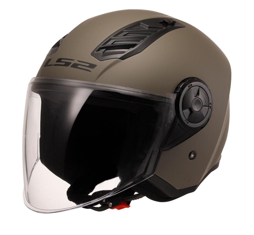 LS2 AIRFLOW 2 MAT KUM GRİ KASK XL