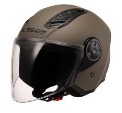 LS2 AIRFLOW 2 MAT KUM GRİ KASK XL