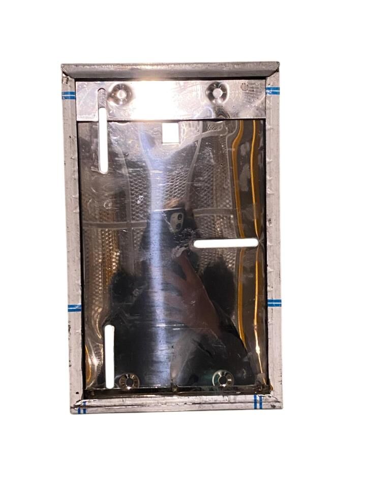 MOTOSİKLET ÜNİVERSAL KROM PLAKALIK