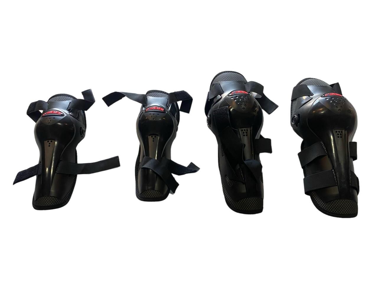 MOTOSİKLET DİZLİK VE DİRSEKLİK TAKIM PLASTİK KORUMALI MODEL 4