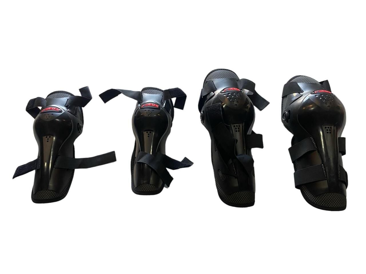 MOTOSİKLET DİZLİK VE DİRSEKLİK TAKIM PLASTİK KORUMALI MODEL 4