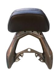 YAMAHA NMAX 125-155 SIRT DAYAMA SİSSYBAR KARBON LED IŞIKLI 2021-2024