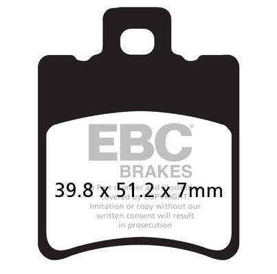 APRILIA LEONARDO 125-150 -PIAGGIO ZIP - AEROX100 ÖN FREN BALATASI EBC