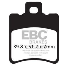 APRILIA LEONARDO 125-150 -PIAGGIO ZIP - AEROX100 ÖN FREN BALATASI EBC