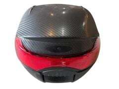 WOGEN 33 LİTRE ARKA ÇANTA TOPCASE SİYAH KARBON