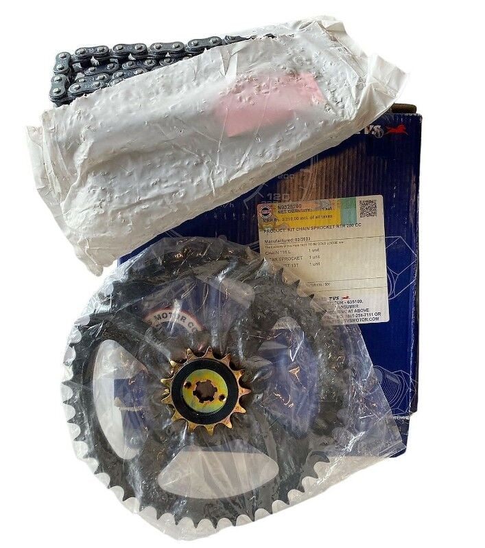 TVS APACHE RTR 200 ZİNCİR DİŞLİ SETİ ORJİNAL