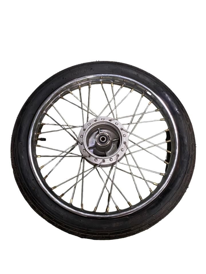 CG 125 ÖN JANT LASTİKLİ KÜÇÜK KAMPANALI 36 TEL KOMPLE 1.40 x 18