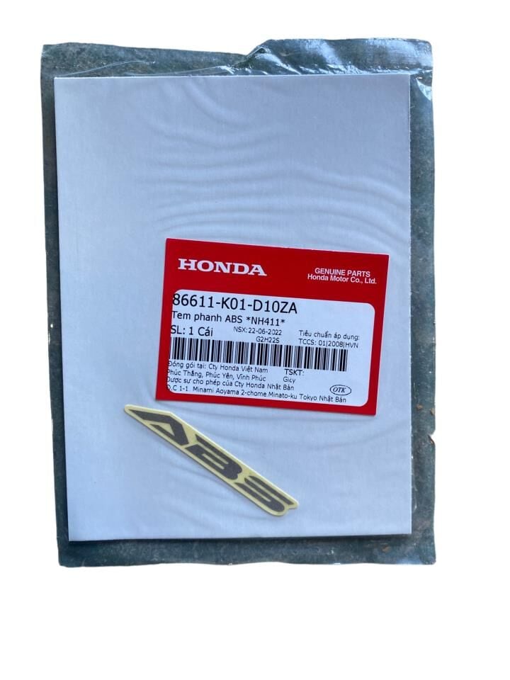 HONDA PCX 125 ABS STİCKER 2021 ORJİNAL