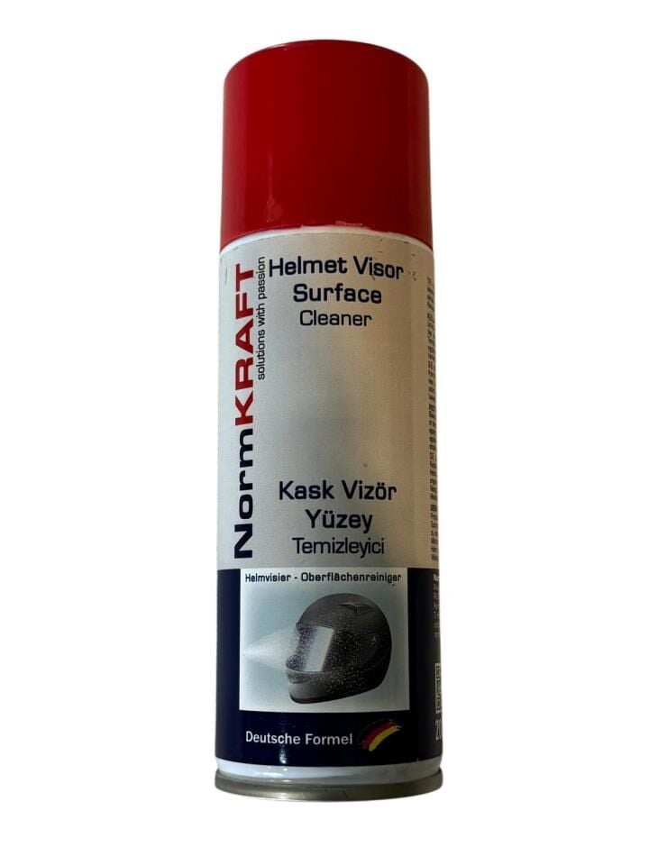 MOTOSİKLET KASK VİZÖR VE YÜZEY TEMİZLEYİCİ NORM CRAFT 200ml