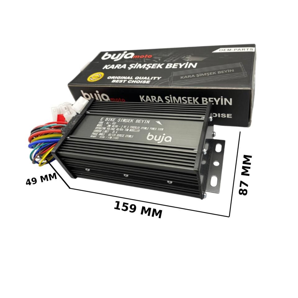 48-72V 500W KARA ŞİMŞEK PERFORMANS BEYİN BUJA