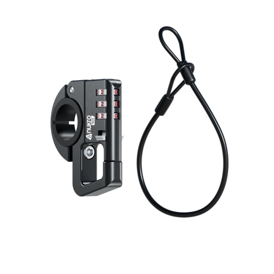 NUKROTECH CBK-4 ŞİFRELİ MOTOSİKLET KASK KİLİT