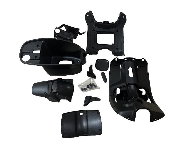 KUBA RKS AZURE KAPORTA SİYAH PARÇALAR SET SİYAH