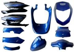 HONDA BEAT KAPORTA SETİ MAVİ-SİYAH A KALİTE ETİKETLİ