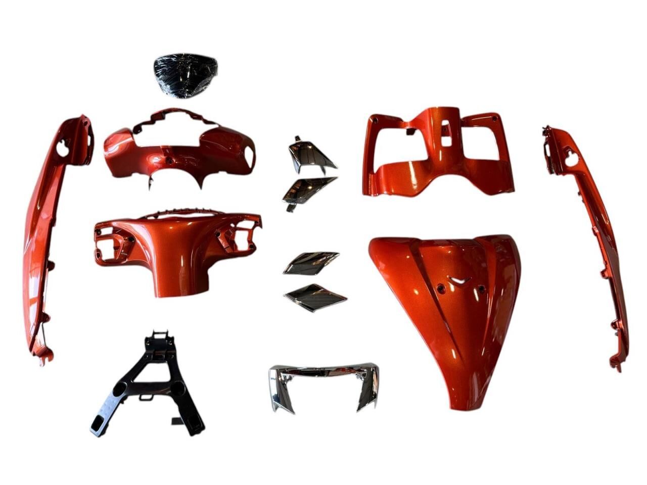 TVS JUPİTER 125 KAPORTA SET YARIM ÖN TURUNCU
