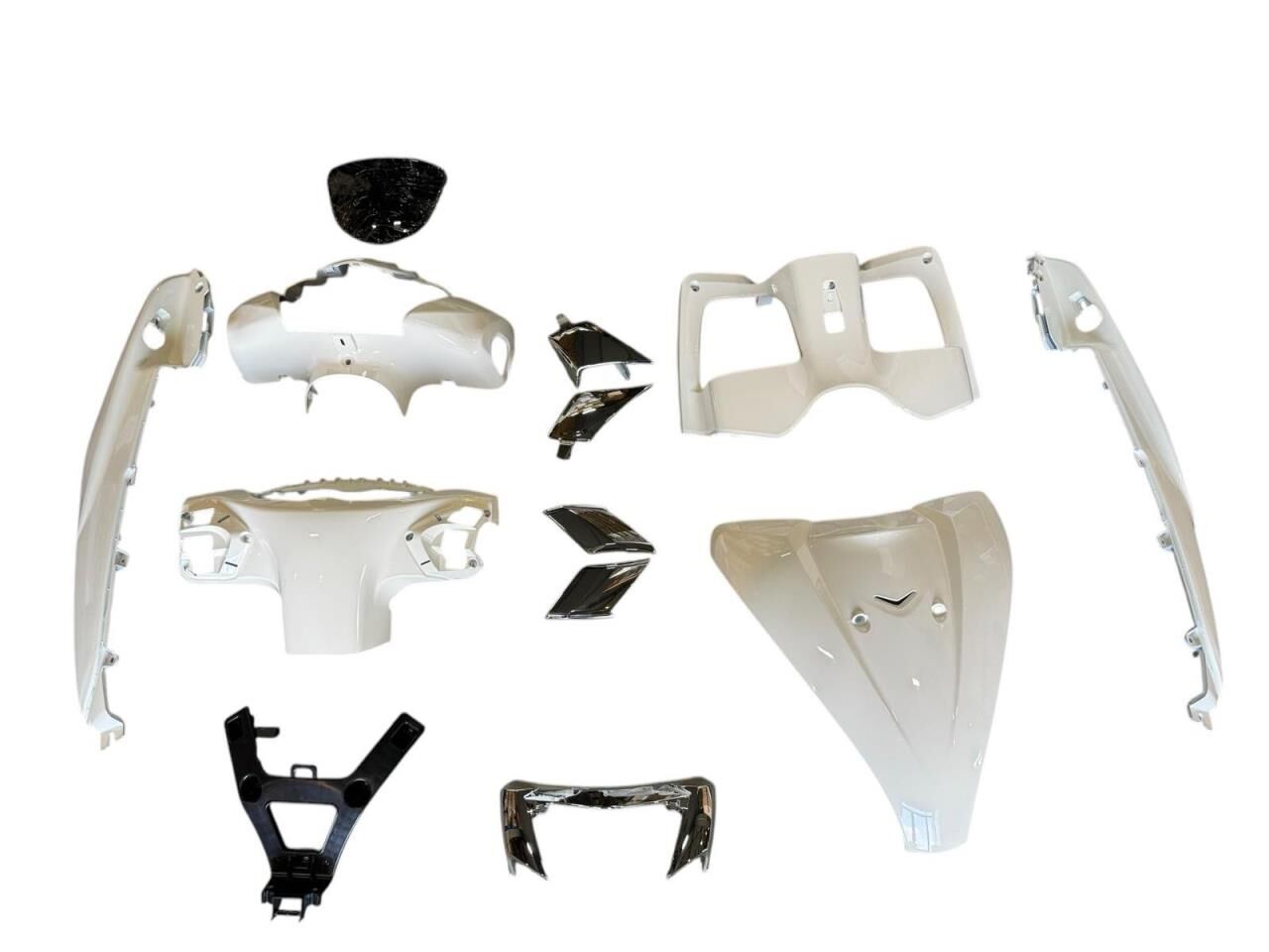 TVS JUPİTER 125 KAPORTA SET YARIM ÖN BEYAZ