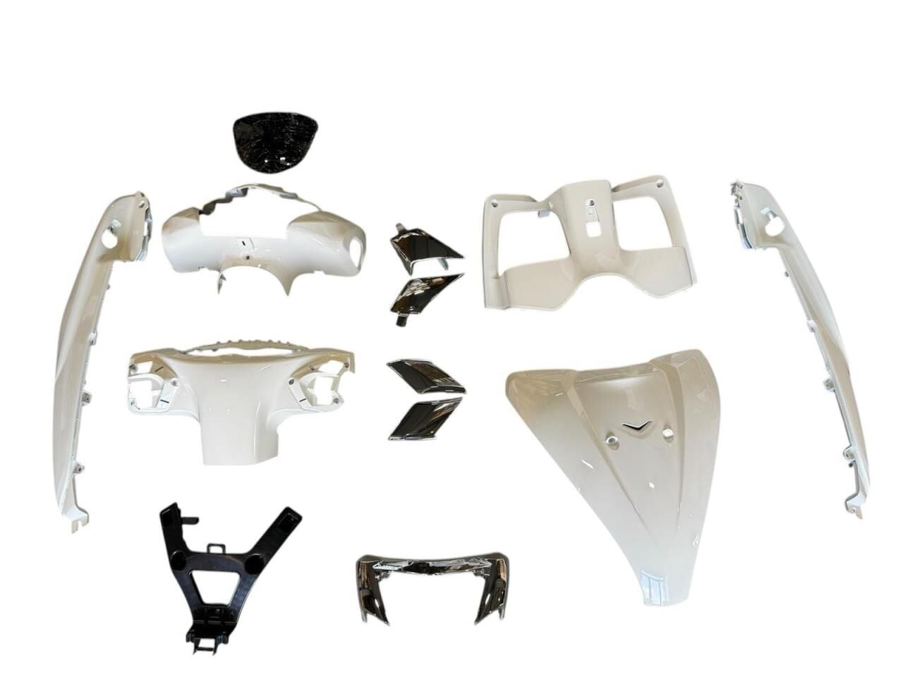 TVS JUPİTER 125 KAPORTA SET YARIM ÖN BEYAZ