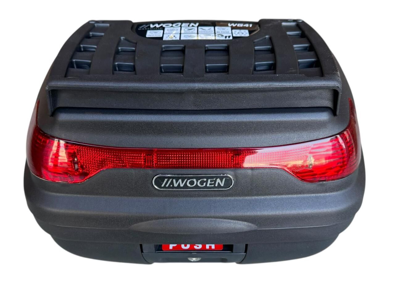 WOGEN 41 LİTRE ARKA ÇANTA TOPCASE SİYAH BASİC