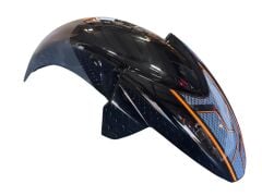 TVS APACHE RTR 150 ÖN ÇAMURLUK SİYAH ŞERİT TURUNCU DESENLİ ORJİNAL