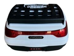 WOGEN 41 LİTRE ARKA ÇANTA TOPCASE BEYAZ BASİC