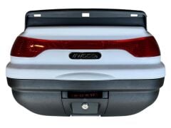 WOGEN 50 LİTRE ARKA ÇANTA TOPCASE BEYAZ BASİC