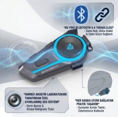 NUKROTECH N6 PRO– MESH VE SESLİ KOMUT İNTERCOM