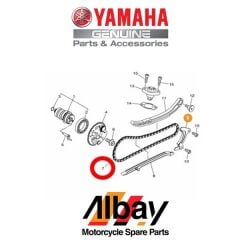 YAMAHA XMAX 250-300 EGSANTRİK ZİNCİRİ ORJİNAL 2018-2021