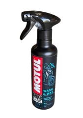 MOTUL E1 WASH & WAX HIZLI YIKAMA VE CİLA 0,400 LT