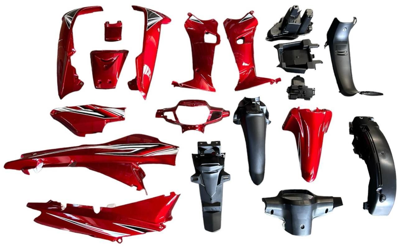 ARORA AR-50 KAPORTA SETİ KOMPLE KIRMIZI