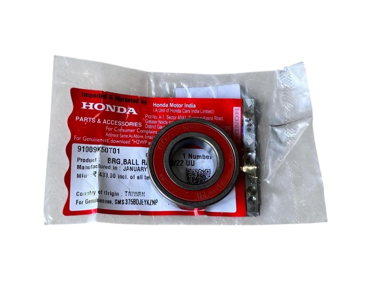 HONDA ACTİVA 125 İ /DİO 110 ŞANZUMAN RULMAN ORJİNAL 60/22 2023-2025